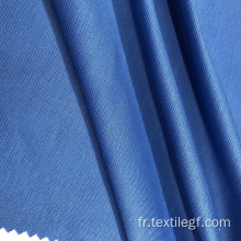 Tissu tricoté Roma Spandex Polyester bleu